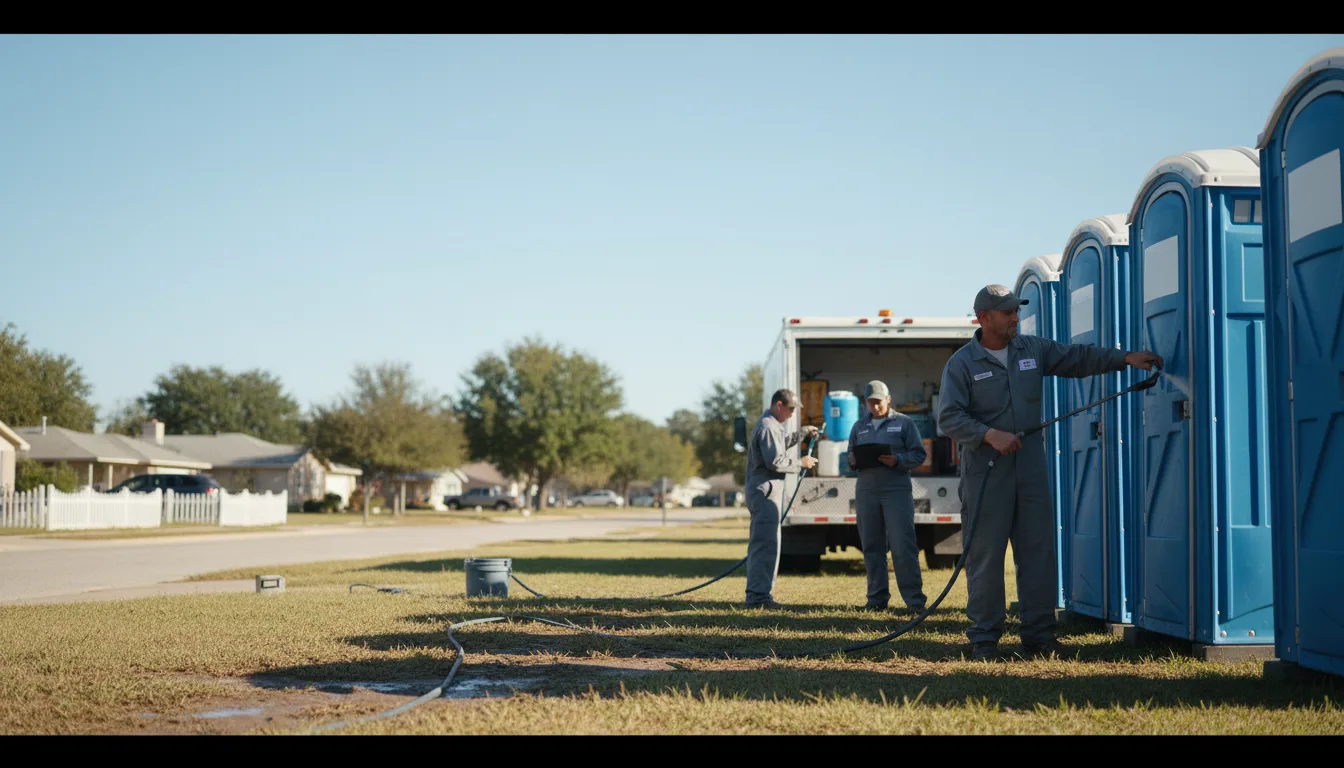 Long-Term Portable Toilet Rental in Latexo, TX near me